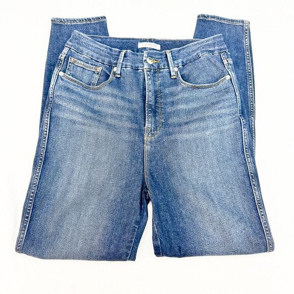 Good American Good Curve Med Wash Denim Jeans GCS113T Size 8 /29 - Picture 4 of 8